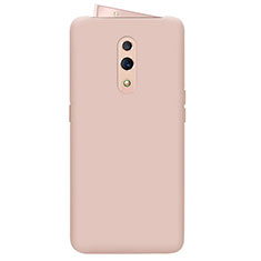 Silikon Hülle Handyhülle Ultra Dünn Schutzhülle 360 Grad Tasche für Oppo Reno Gold