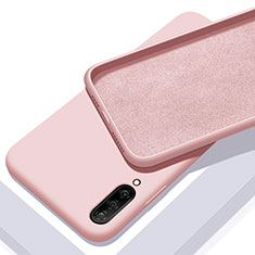 Silikon Hülle Handyhülle Ultra Dünn Schutzhülle 360 Grad Tasche für Samsung Galaxy A90 5G Rosegold