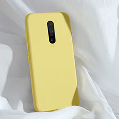 Silikon Hülle Handyhülle Ultra Dünn Schutzhülle 360 Grad Tasche für Xiaomi Redmi K30 4G Gelb