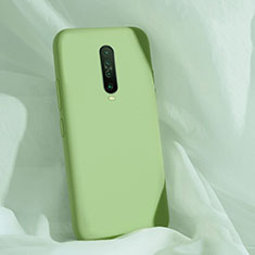 Silikon Hülle Handyhülle Ultra Dünn Schutzhülle 360 Grad Tasche für Xiaomi Redmi K30 4G Grün