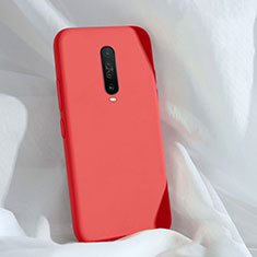 Silikon Hülle Handyhülle Ultra Dünn Schutzhülle 360 Grad Tasche für Xiaomi Redmi K30 4G Rot