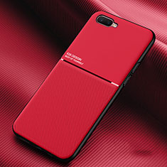 Silikon Hülle Handyhülle Ultra Dünn Schutzhülle 360 Grad Tasche L01 für Oppo R17 Neo Rot