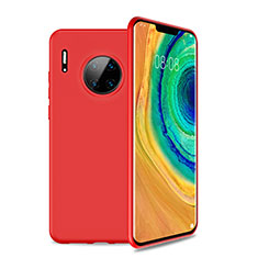 Silikon Hülle Handyhülle Ultra Dünn Schutzhülle 360 Grad Tasche S01 für Huawei Mate 30 Rot