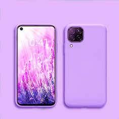 Silikon Hülle Handyhülle Ultra Dünn Schutzhülle 360 Grad Tasche S01 für Huawei Nova 6 SE Violett