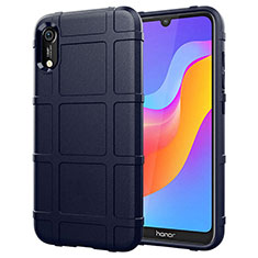 Silikon Hülle Handyhülle Ultra Dünn Schutzhülle 360 Grad Tasche S01 für Huawei Y6 Prime (2019) Blau