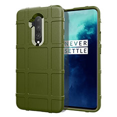 Silikon Hülle Handyhülle Ultra Dünn Schutzhülle 360 Grad Tasche S01 für OnePlus 7T Pro 5G Grün