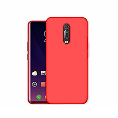 Silikon Hülle Handyhülle Ultra Dünn Schutzhülle 360 Grad Tasche S01 für Xiaomi Mi 9T Pro Rot