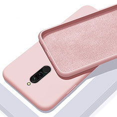 Silikon Hülle Handyhülle Ultra Dünn Schutzhülle 360 Grad Tasche S01 für Xiaomi Redmi 8 Rosa