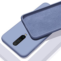 Silikon Hülle Handyhülle Ultra Dünn Schutzhülle 360 Grad Tasche S01 für Xiaomi Redmi K30i 5G Grau
