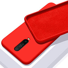 Silikon Hülle Handyhülle Ultra Dünn Schutzhülle 360 Grad Tasche S01 für Xiaomi Redmi K30i 5G Rot