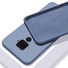 Silikon Hülle Handyhülle Ultra Dünn Schutzhülle 360 Grad Tasche S02 für Huawei Nova 5z Violett
