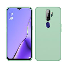 Silikon Hülle Handyhülle Ultra Dünn Schutzhülle 360 Grad Tasche S02 für Oppo A9 (2020) Grün