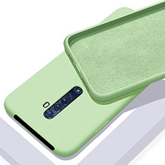 Silikon Hülle Handyhülle Ultra Dünn Schutzhülle 360 Grad Tasche S02 für Oppo Reno2 Grün