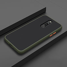 Silikon Hülle Handyhülle Ultra Dünn Schutzhülle 360 Grad Tasche S02 für Xiaomi Redmi 8 Grau