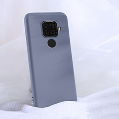 Silikon Hülle Handyhülle Ultra Dünn Schutzhülle 360 Grad Tasche S03 für Huawei Nova 5z Grau