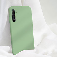 Silikon Hülle Handyhülle Ultra Dünn Schutzhülle 360 Grad Tasche S03 für Realme X2 Grün