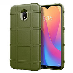 Silikon Hülle Handyhülle Ultra Dünn Schutzhülle 360 Grad Tasche S03 für Xiaomi Redmi 8A Grün