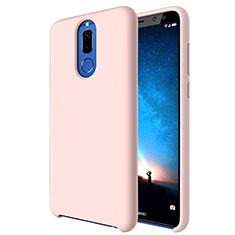 Silikon Hülle Handyhülle Ultra Dünn Schutzhülle 360 Grad Tasche S04 für Huawei G10 Rosa