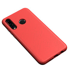 Silikon Hülle Handyhülle Ultra Dünn Schutzhülle 360 Grad Tasche S04 für Huawei Nova 4e Rot