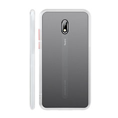 Silikon Hülle Handyhülle Ultra Dünn Schutzhülle 360 Grad Tasche S05 für Xiaomi Redmi 8A Weiß