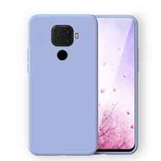 Silikon Hülle Handyhülle Ultra Dünn Schutzhülle 360 Grad Tasche S06 für Huawei Nova 5i Pro Violett