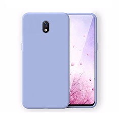 Silikon Hülle Handyhülle Ultra Dünn Schutzhülle 360 Grad Tasche S06 für Xiaomi Redmi 8A Hellblau