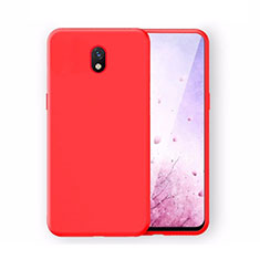 Silikon Hülle Handyhülle Ultra Dünn Schutzhülle 360 Grad Tasche S06 für Xiaomi Redmi 8A Rot