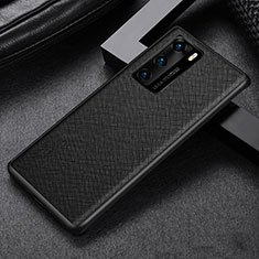 Silikon Hülle Handyhülle Ultra Dünn Schutzhülle 360 Grad Tasche S08 für Huawei P40 Schwarz