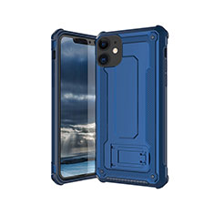 Silikon Hülle Handyhülle Ultra Dünn Schutzhülle 360 Grad Tasche Z01 für Apple iPhone 11 Blau