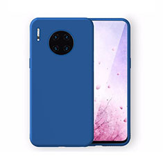 Silikon Hülle Handyhülle Ultra Dünn Schutzhülle 360 Grad Tasche Z04 für Huawei Mate 30 5G Blau