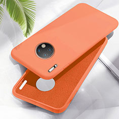Silikon Hülle Handyhülle Ultra Dünn Schutzhülle 360 Grad Tasche Z05 für Huawei Mate 30 Pro Orange