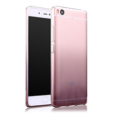Silikon Hülle Handyhülle Ultra Dünn Schutzhülle Durchsichtig Farbverlauf für Xiaomi Mi 5S 4G Grau