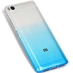 Silikon Hülle Handyhülle Ultra Dünn Schutzhülle Durchsichtig Farbverlauf G01 für Xiaomi Mi 5S Blau
