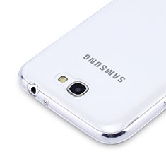 Silikon Hülle Handyhülle Ultra Dünn Schutzhülle Durchsichtig Transparent für Samsung Galaxy Note 2 N7100 N7105 Klar