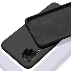 Silikon Hülle Handyhülle Ultra Dünn Schutzhülle Flexible 360 Grad Ganzkörper Tasche C01 für Huawei Nova 6 SE Schwarz
