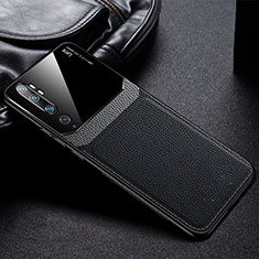 Silikon Hülle Handyhülle Ultra Dünn Schutzhülle Flexible 360 Grad Ganzkörper Tasche C01 für Xiaomi Mi Note 10 Pro Schwarz