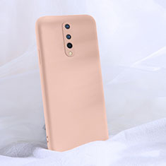 Silikon Hülle Handyhülle Ultra Dünn Schutzhülle Flexible 360 Grad Ganzkörper Tasche C02 für OnePlus 8 Rosa