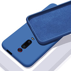 Silikon Hülle Handyhülle Ultra Dünn Schutzhülle Flexible 360 Grad Ganzkörper Tasche C02 für Xiaomi Mi 9T Blau