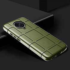 Silikon Hülle Handyhülle Ultra Dünn Schutzhülle Flexible 360 Grad Ganzkörper Tasche C02 für Xiaomi Poco F2 Pro Grün