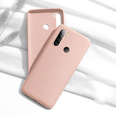 Silikon Hülle Handyhülle Ultra Dünn Schutzhülle Flexible 360 Grad Ganzkörper Tasche C02 für Xiaomi Redmi Note 8 Rosa