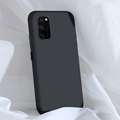 Silikon Hülle Handyhülle Ultra Dünn Schutzhülle Flexible 360 Grad Ganzkörper Tasche C03 für Huawei Honor V30 Pro 5G Schwarz