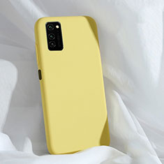 Silikon Hülle Handyhülle Ultra Dünn Schutzhülle Flexible 360 Grad Ganzkörper Tasche C03 für Huawei Honor View 30 Pro 5G Gelb
