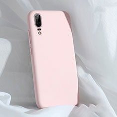 Silikon Hülle Handyhülle Ultra Dünn Schutzhülle Flexible 360 Grad Ganzkörper Tasche C03 für Huawei P20 Rosa