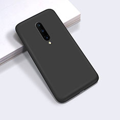 Silikon Hülle Handyhülle Ultra Dünn Schutzhülle Flexible 360 Grad Ganzkörper Tasche C03 für OnePlus 8 Schwarz