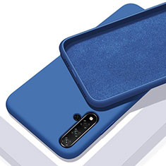 Silikon Hülle Handyhülle Ultra Dünn Schutzhülle Flexible 360 Grad Ganzkörper Tasche C04 für Huawei Nova 5 Blau