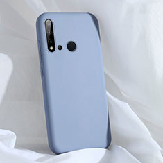 Silikon Hülle Handyhülle Ultra Dünn Schutzhülle Flexible 360 Grad Ganzkörper Tasche C04 für Huawei P20 Lite (2019) Grau