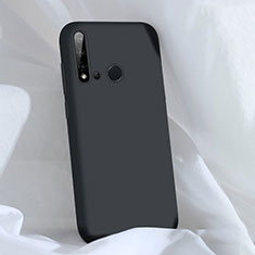 Silikon Hülle Handyhülle Ultra Dünn Schutzhülle Flexible 360 Grad Ganzkörper Tasche C04 für Huawei P20 Lite (2019) Schwarz