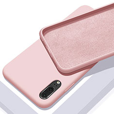 Silikon Hülle Handyhülle Ultra Dünn Schutzhülle Flexible 360 Grad Ganzkörper Tasche C04 für Huawei P20 Rosa