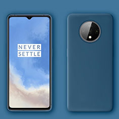 Silikon Hülle Handyhülle Ultra Dünn Schutzhülle Flexible 360 Grad Ganzkörper Tasche C04 für OnePlus 7T Blau