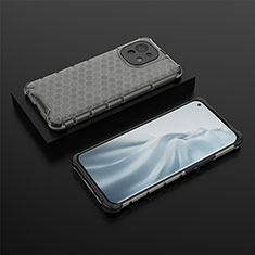 Silikon Hülle Handyhülle Ultra Dünn Schutzhülle Flexible 360 Grad Ganzkörper Tasche C04 für Xiaomi Mi 11 Lite 5G Grau